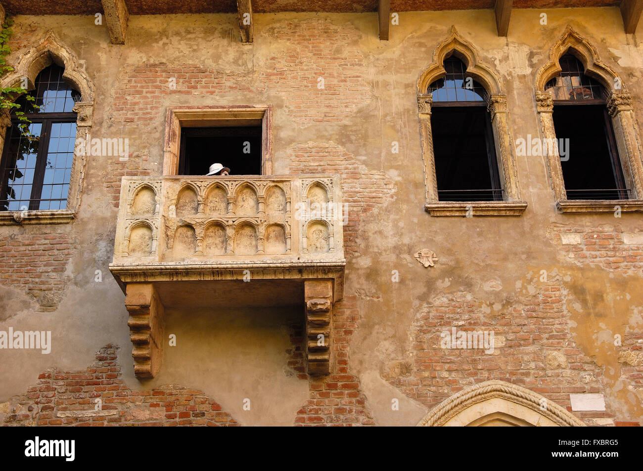 Verona, House of Giulietta, Casa Capuleti, Veneto. Italy, Europe Stock Photo