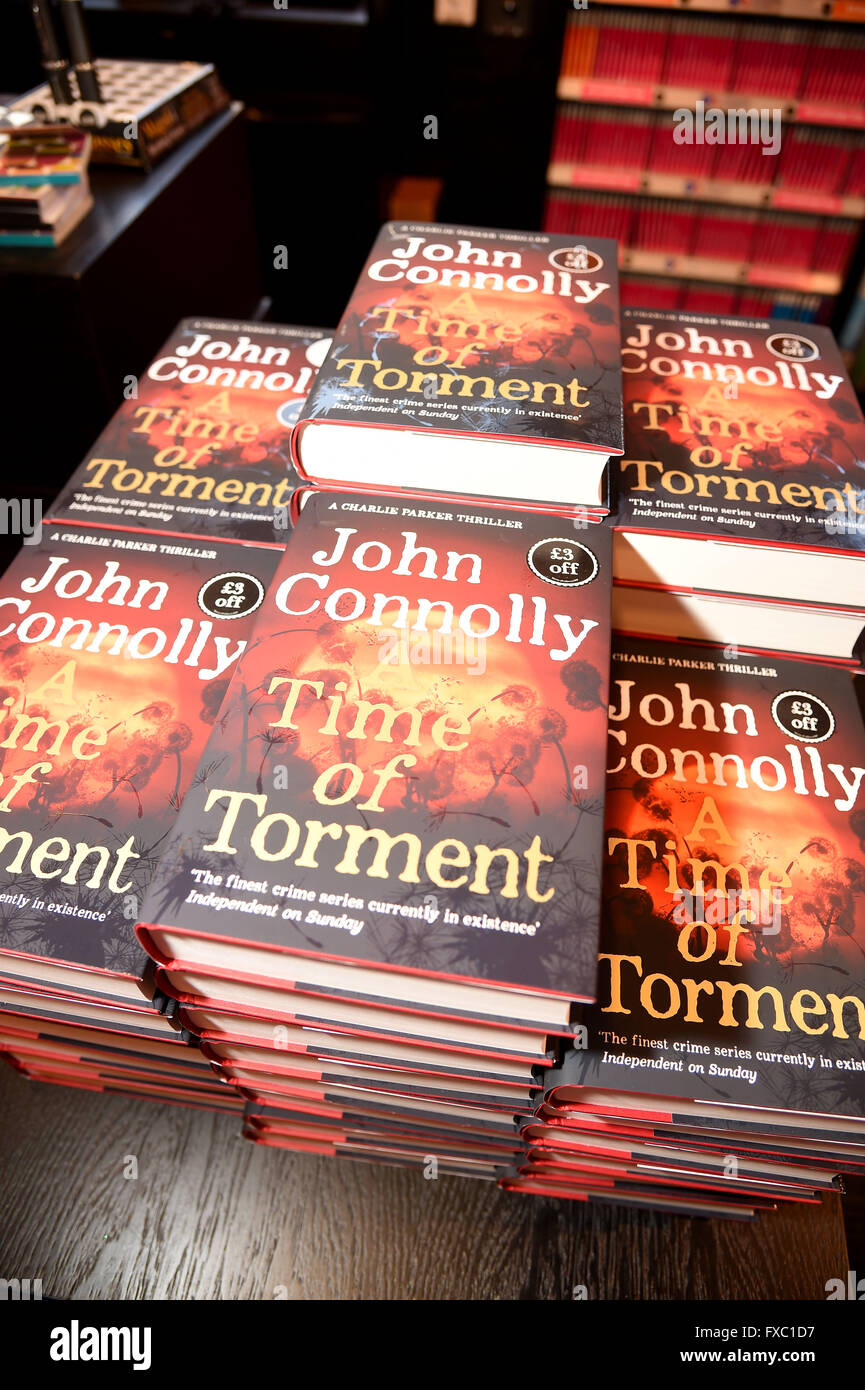 'A Time of Torment' book by John Connolly Stock Photo