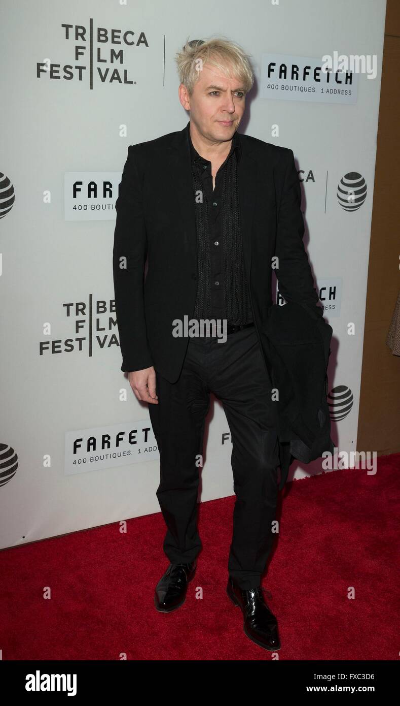 New York, NY, USA. 13th Apr, 2016. Nick Rhodes at arrivals for THE ...