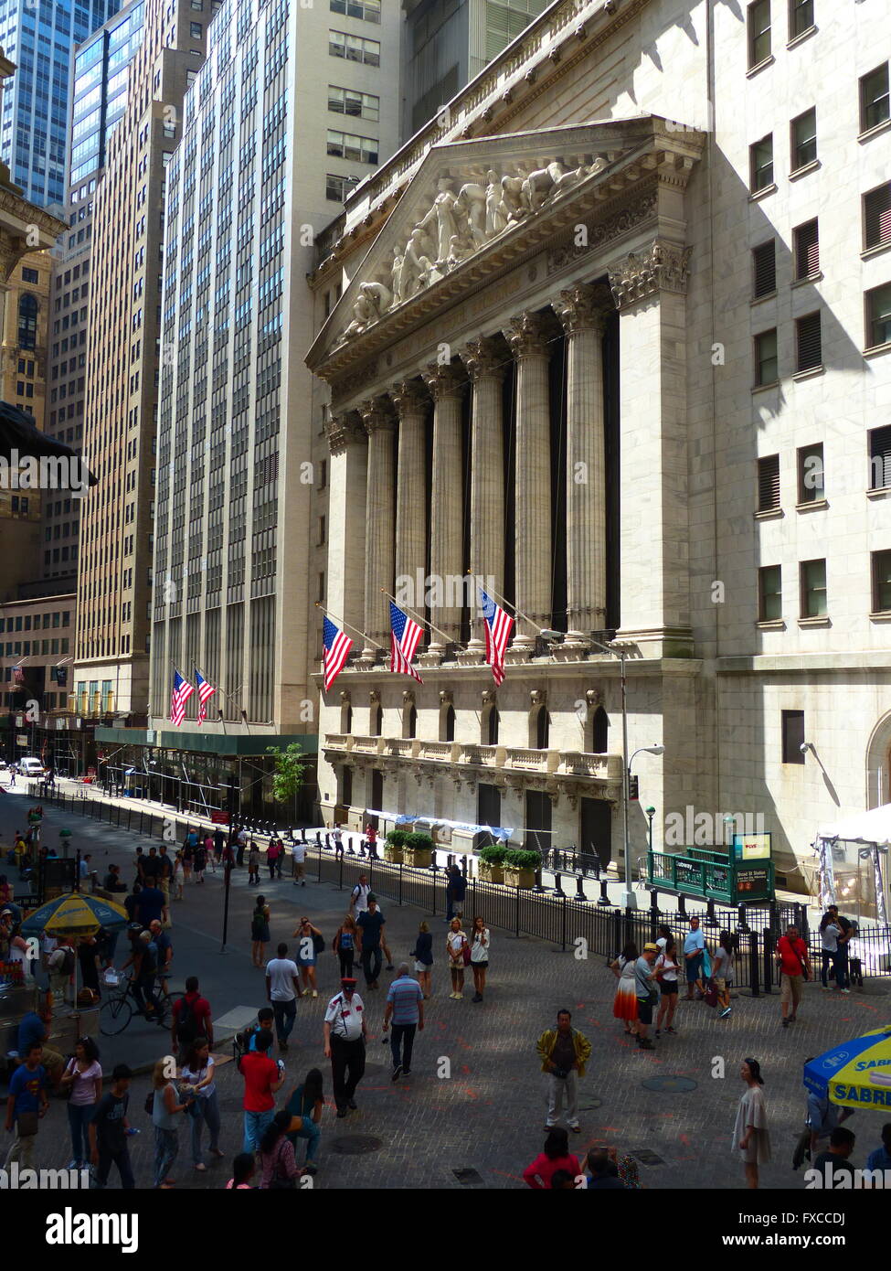 New York Stock Exchange Stock Photo