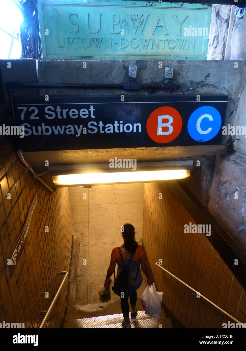 New York City Subway Stock Photo - Alamy