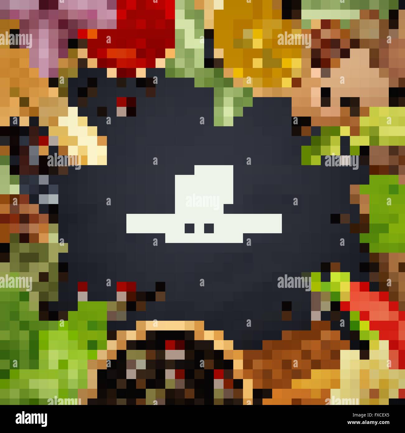 Frame With Herbs and Spices Stock Vector Image & Art - Alamy