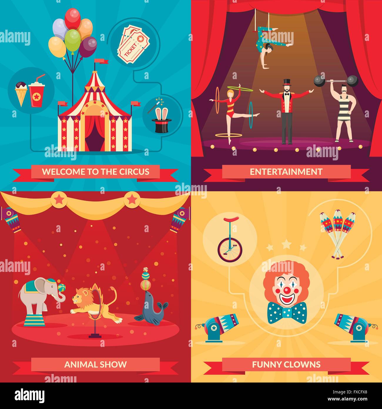 Trained service animals Stock Vector Images - Alamy