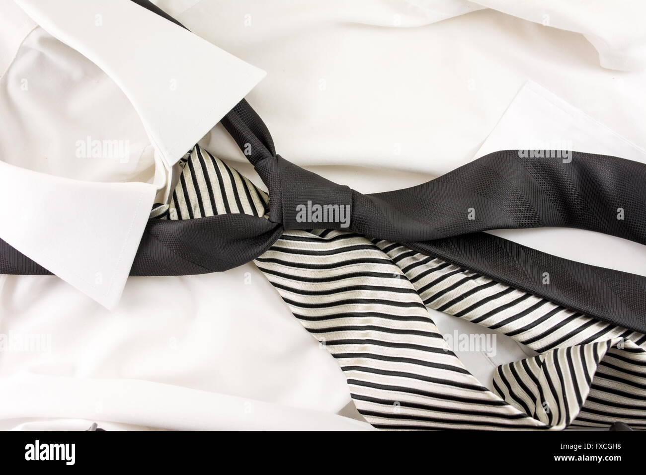 White shirt red tie hi-res stock photography and images - Alamy