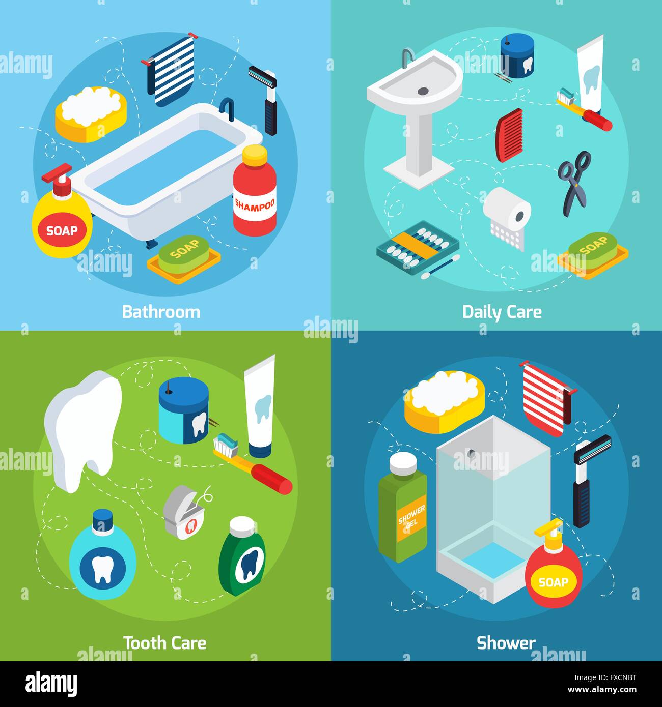 Personal Hygiene concept Stock Vector Image & Art Alamy