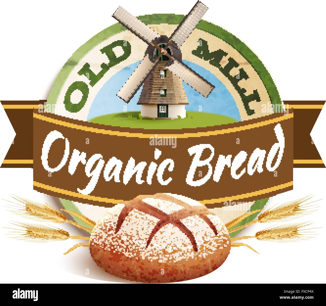 Bakery Label Illustration Stock Vector Image & Art - Alamy