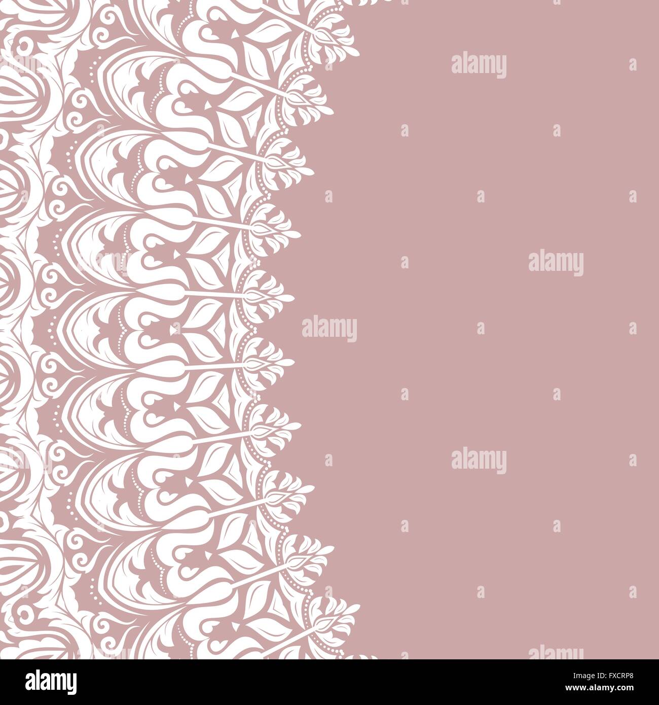 Floral Modern Vector Round Frame Stock Vector Image & Art - Alamy