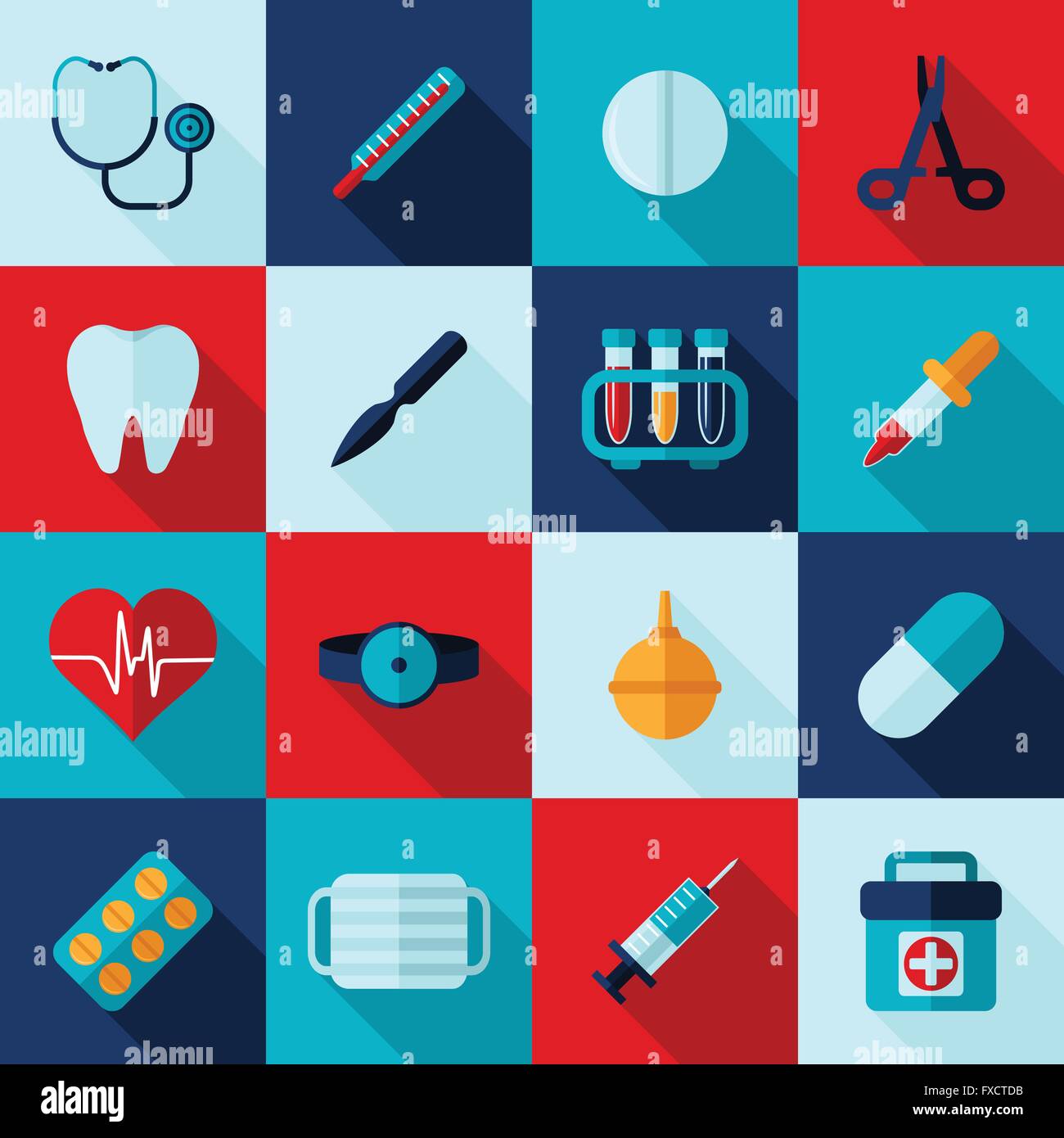 Nurse medical icons web hi-res stock photography and images - Alamy