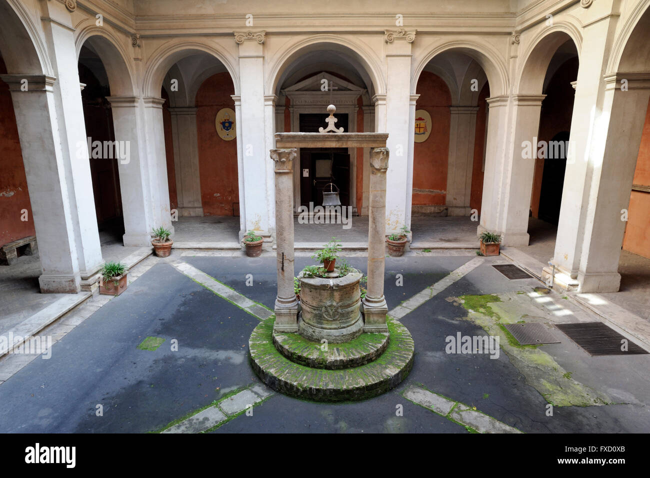 Italy, Rome, church of Sant'Agata dei Goti (Saint Agatha of the Goths