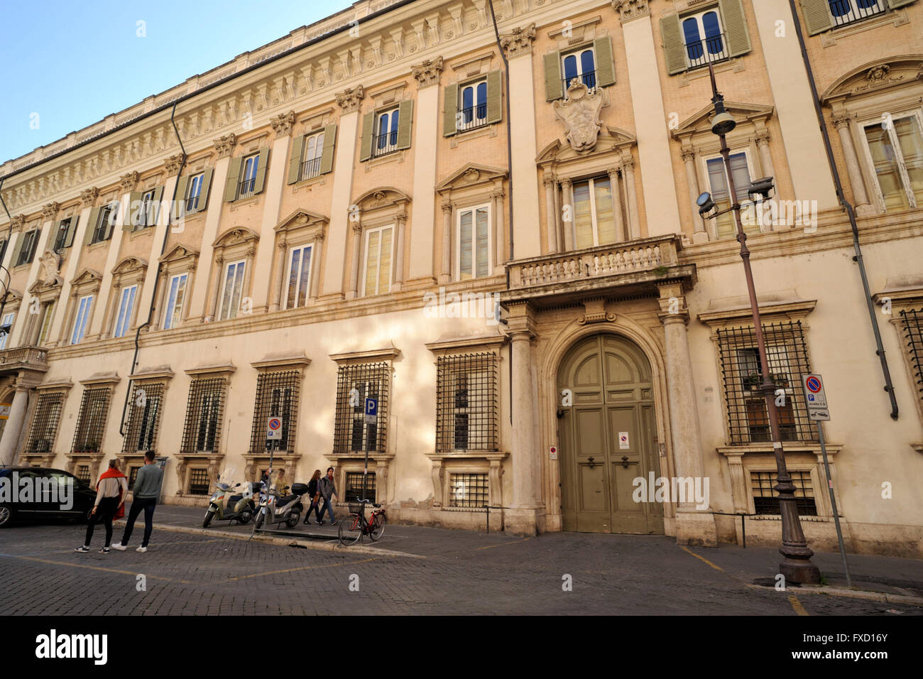 italy, rome, palazzo odescalchi Stock Photo