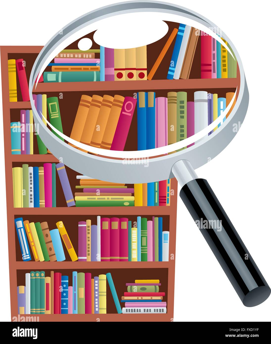 Conceptual illustration for research Stock Vector Image & Art - Alamy