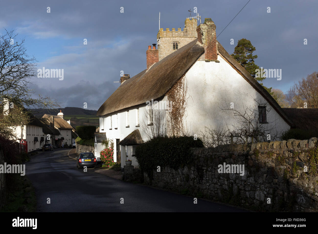 cob and thatch Cottages in Dunsford,Dartmoor national park,Teignbridge