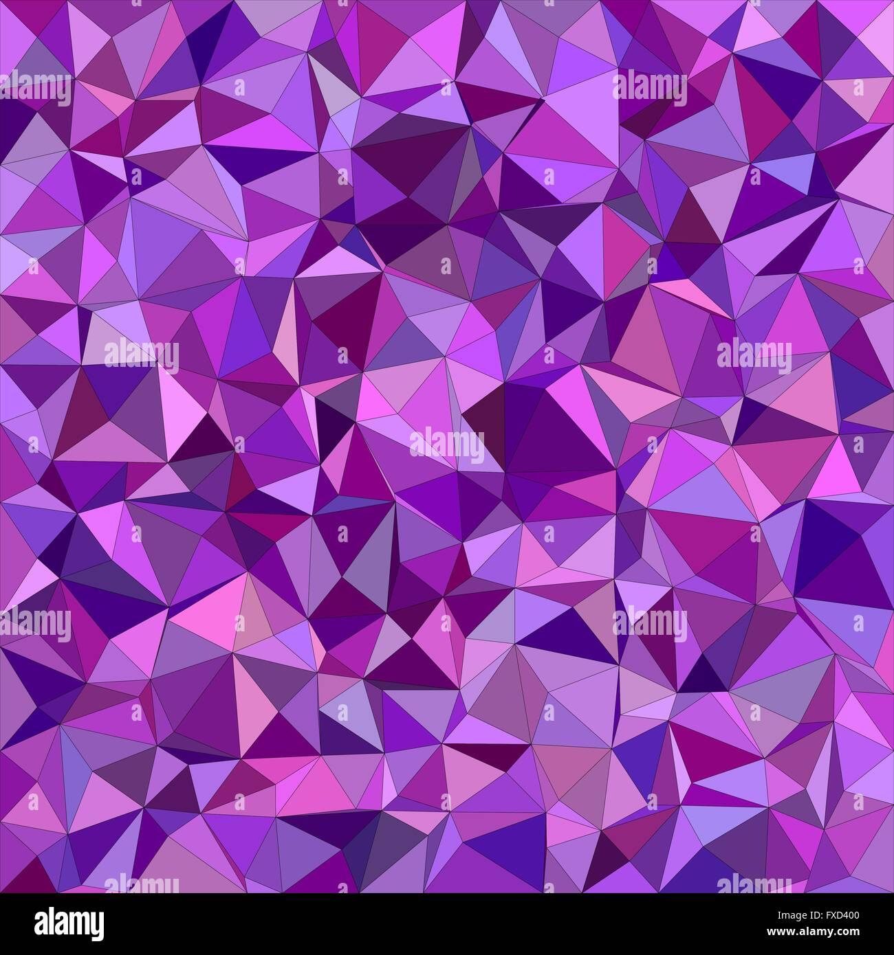 Purple irregular triangle mosaic background Stock Vector Image & Art ...