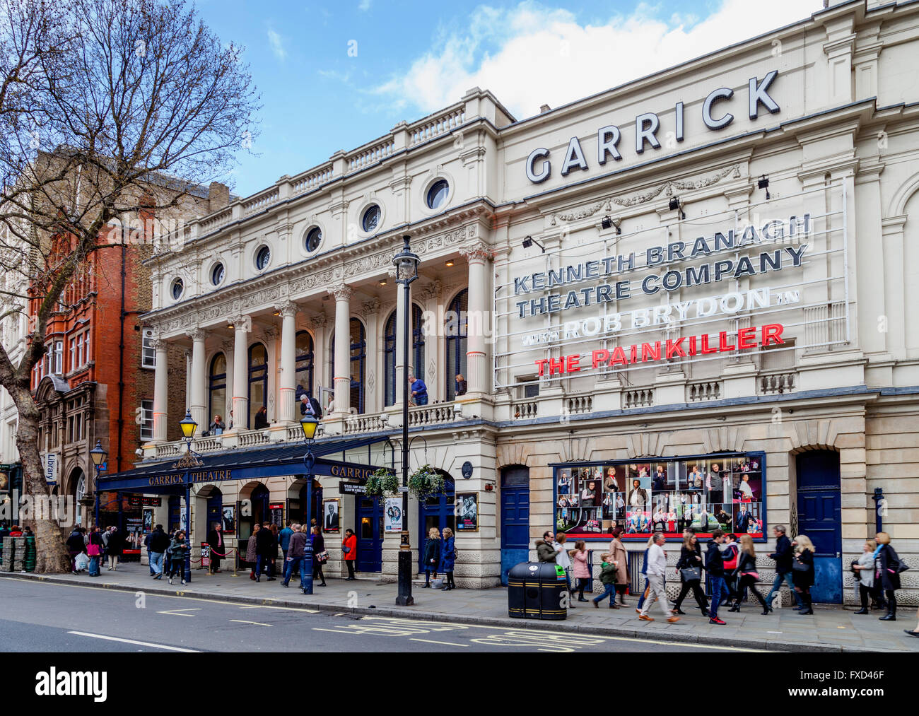The Garrick Theatre, Charing Cross Road, London, UK Stock Photo Alamy