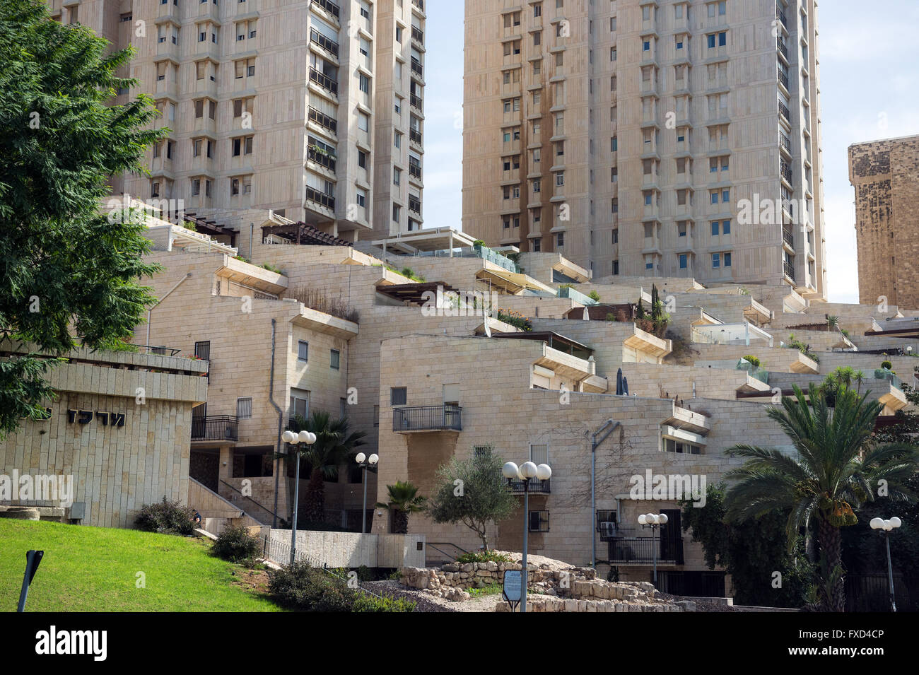 apartment houses in Jerusalem city, Israel Stock Photo Alamy