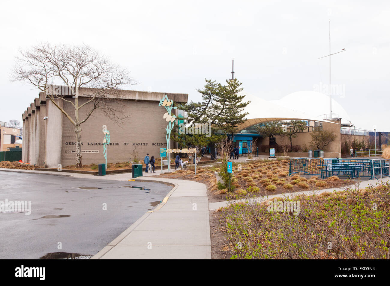 New York Aquarium, Coney Island, Brooklyn, New York, United States of ... - New York Aquarium Coney IslanD Brooklyn New York UniteD States Of FXD5N4