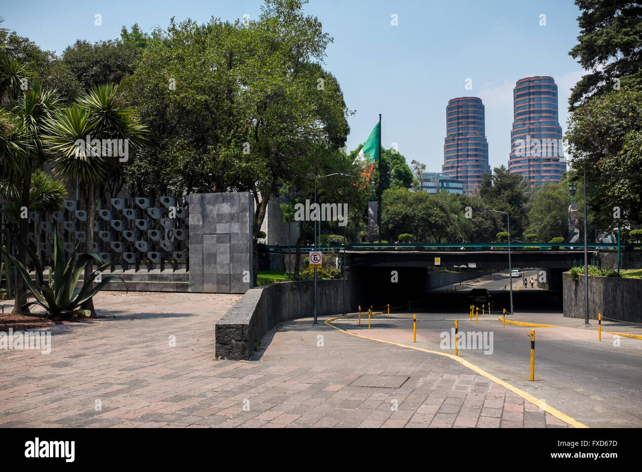 Museo Nacional de Antropología e Historia , Ciudad de México Stock Photo
