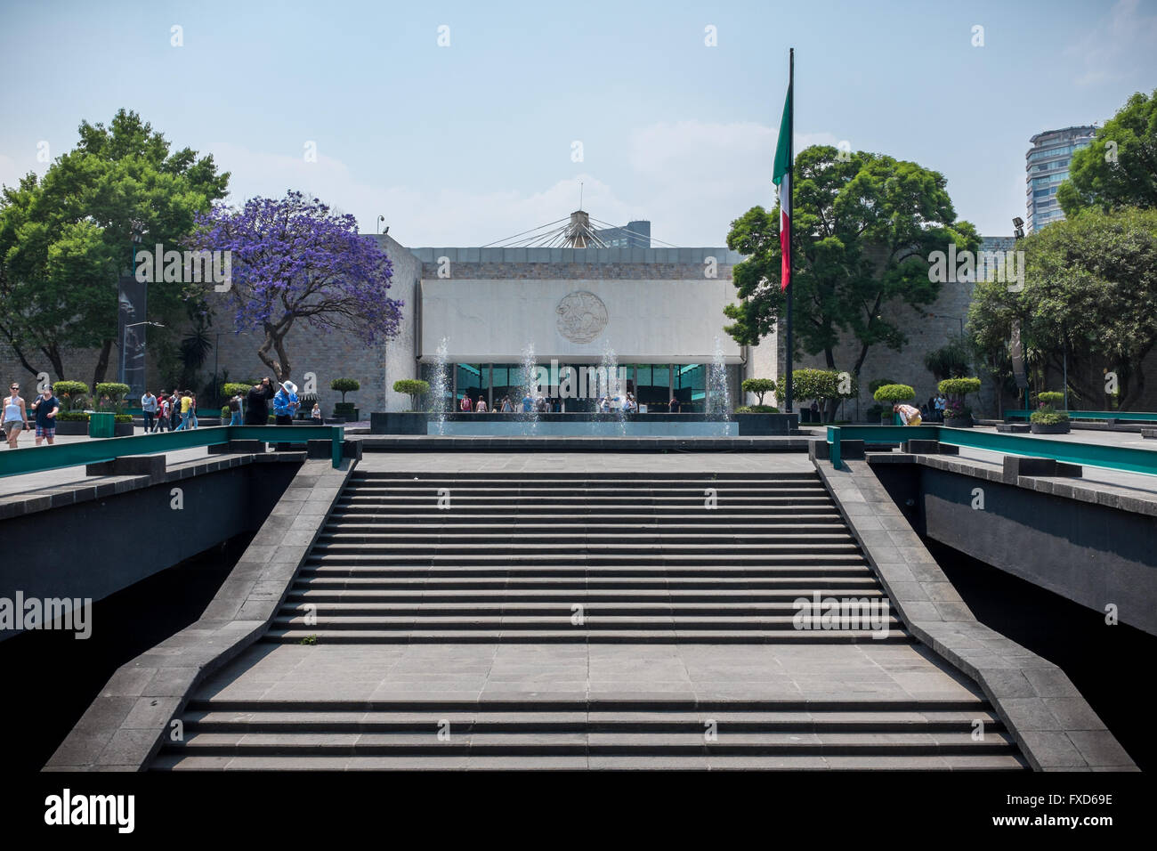 Museo Nacional de Antropología e Historia , Ciudad de México Stock Photo