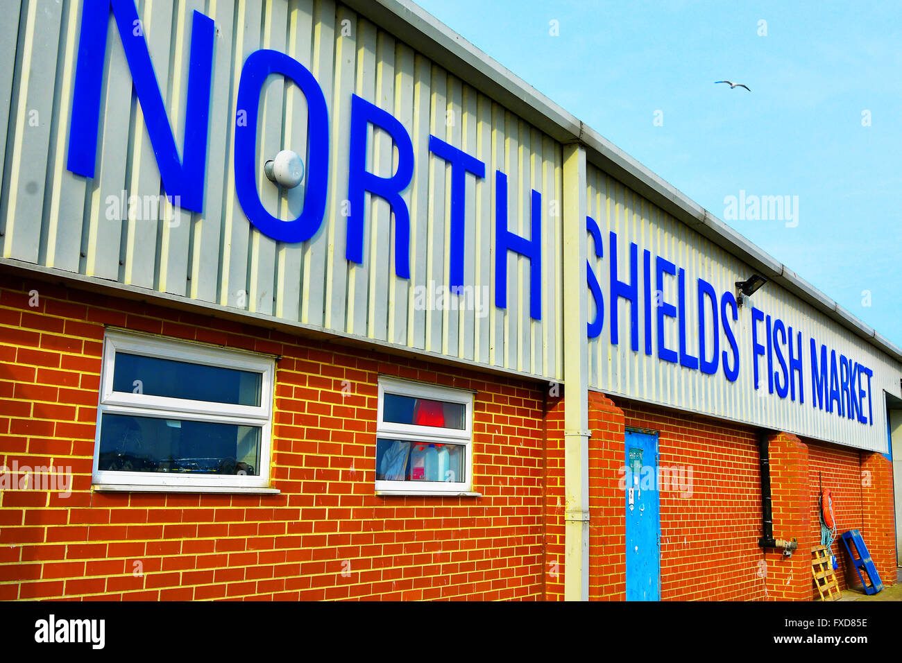 North Shields Fish Market Stock Photo