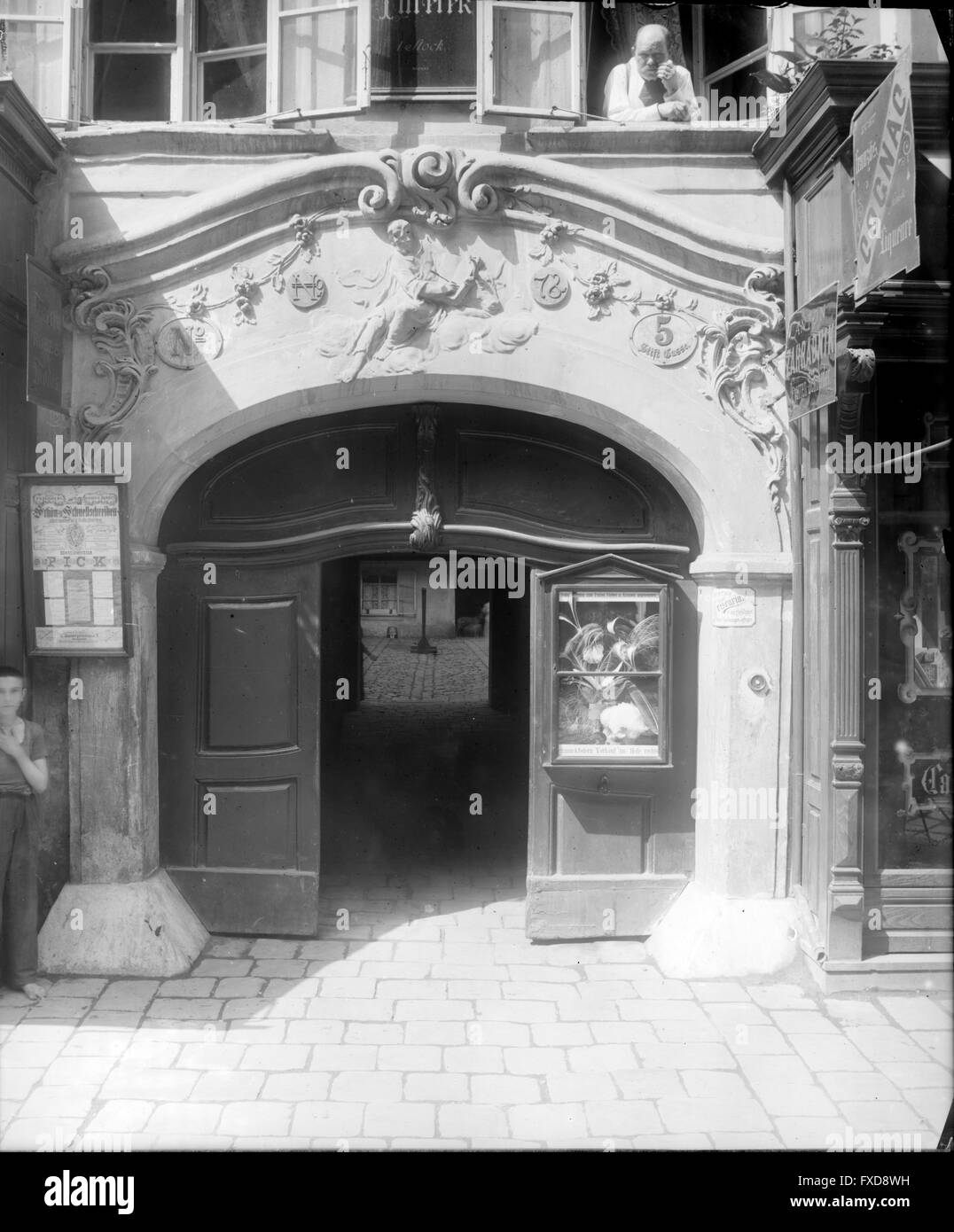 Stiftgasse Black and White Stock Photos & Images - Alamy
