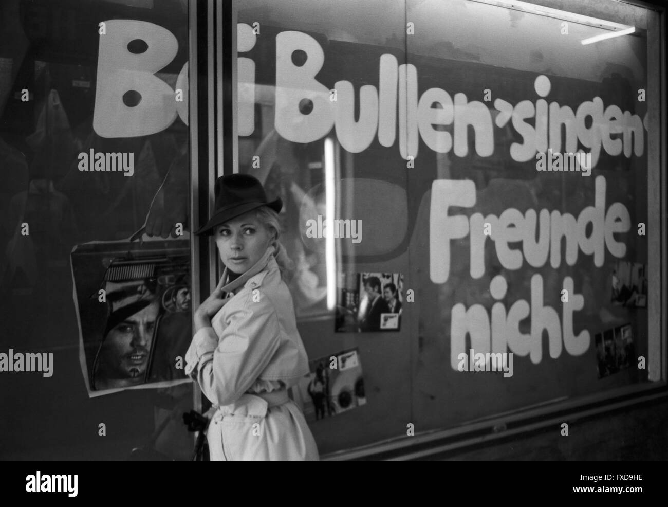 Deutsche Sängerin und Schauspielerin Rut Rex, Deutschland 1960er Jahre. German actress Rut Rex, Germany 1960s. 24x36swNeg416 Stock Photo