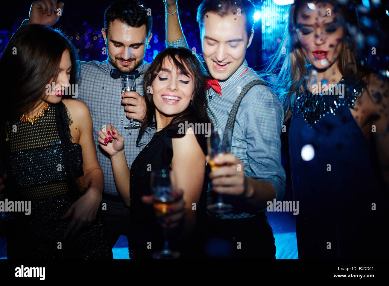 Friends having fun Stock Photo