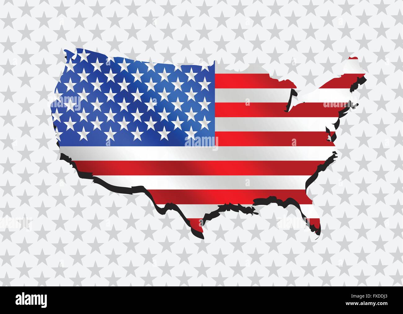 Map of USA Stock Vector Image & Art - Alamy