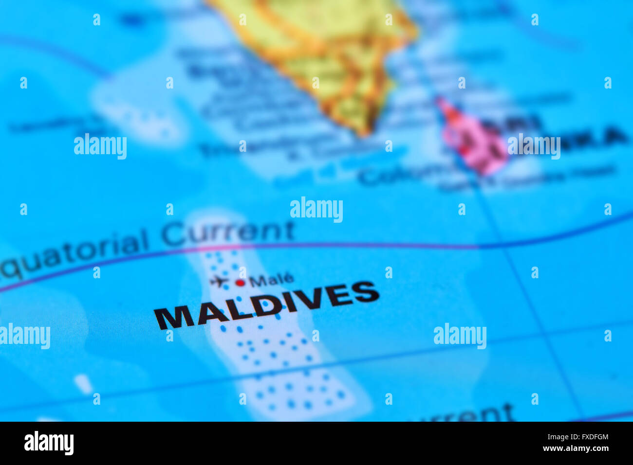 High Resolution Maldives In World Map