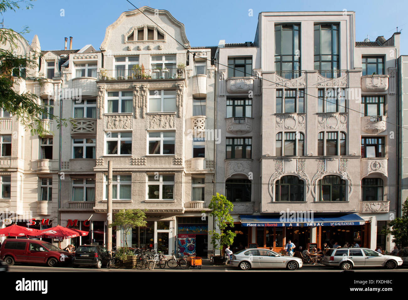 Koln Neustadt Nord Neustadt Sud Brasserie Bar Tabac chener Stock Photo Alamy