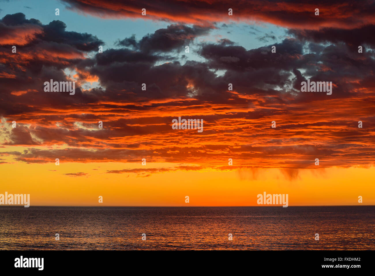 Dramatic stormy sky and sunset, South Australia Stock Photo - Alamy