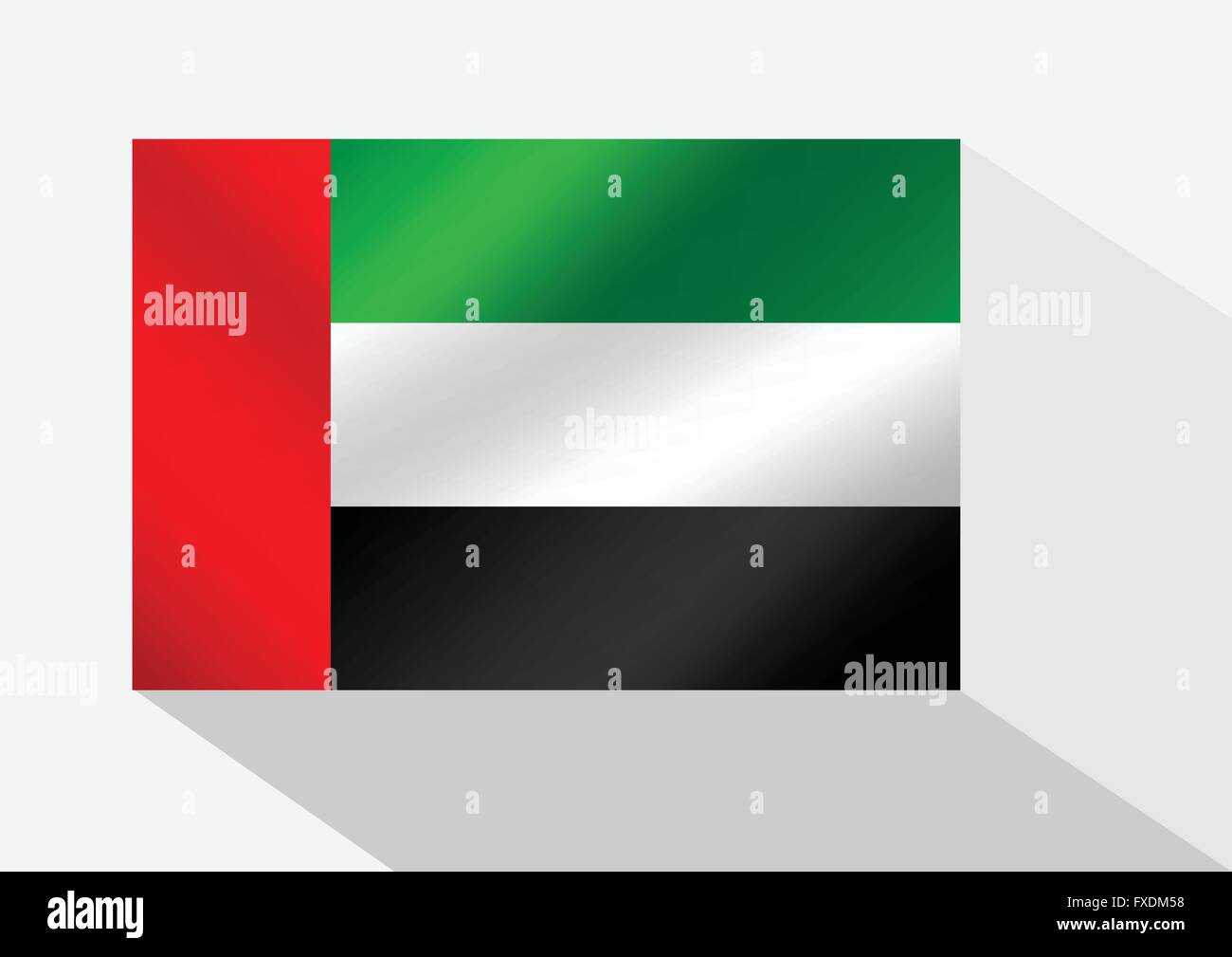 the United Arab Emirates flag UAE Stock Vector Image & Art Alamy