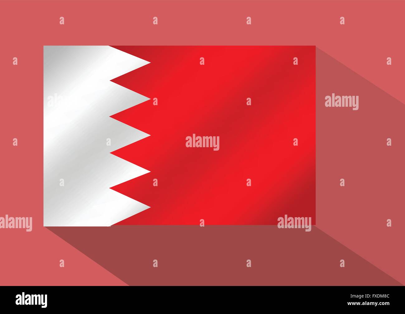 Bahrain flag themes idea design Stock Vector Image & Art - Alamy