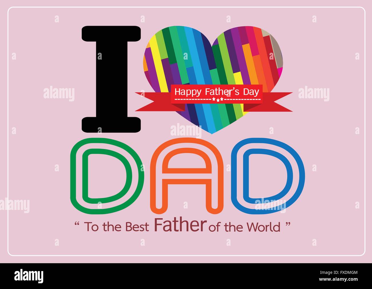 Happy Father s Day Card Idea Design For Your DAD Stock Vector Image happy-father-s-day-card-idea-design-for-your-dad-stock-vector-image