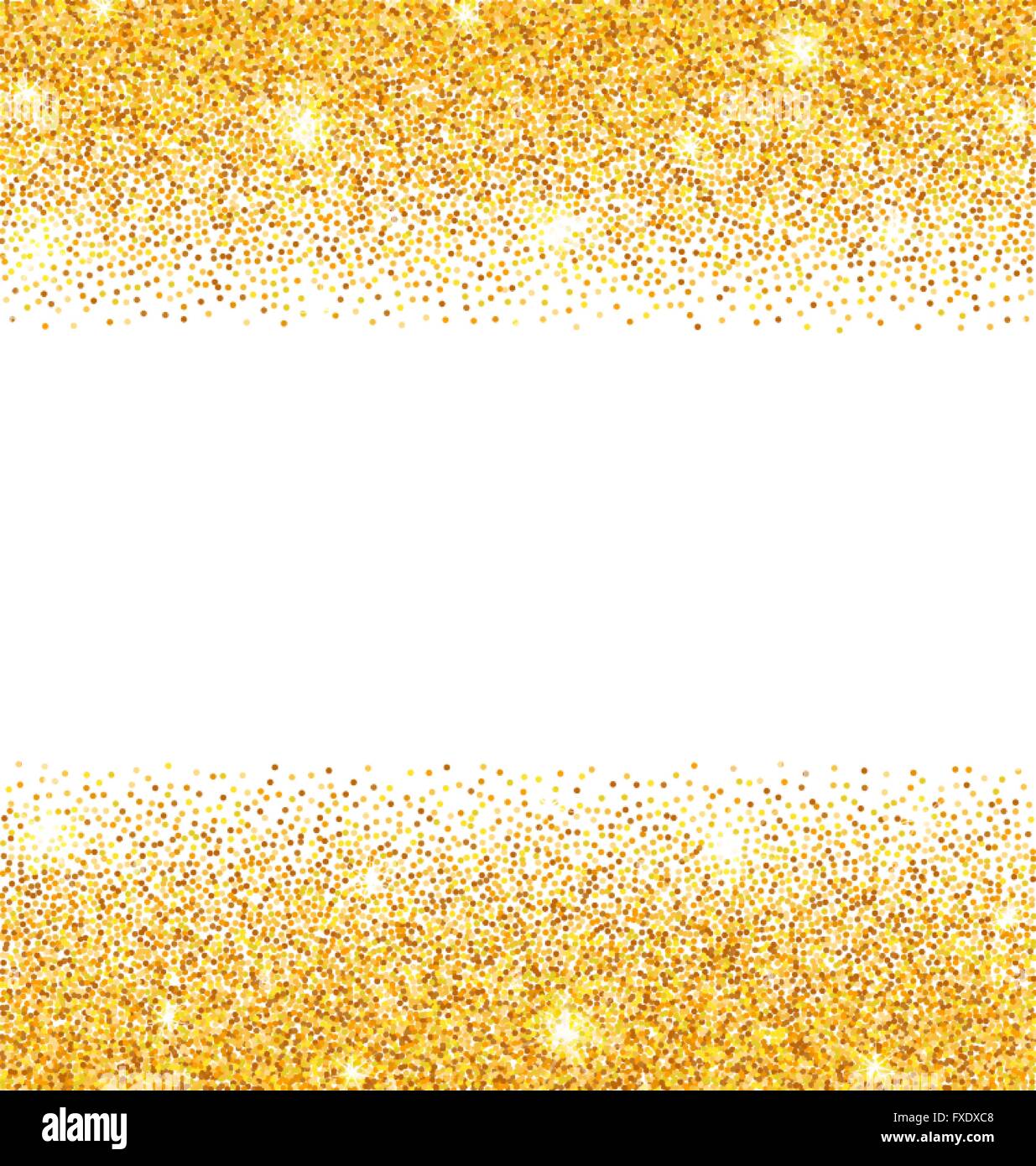 Gold dust on transparent background. Gold glitter background. Stock Vector  by ©Linett 113309954