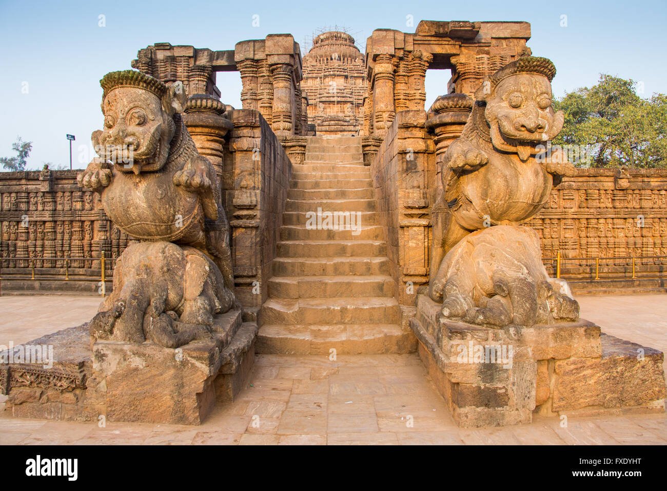 Konark Sun Temple, Konark, Odisha, India Stock Photo