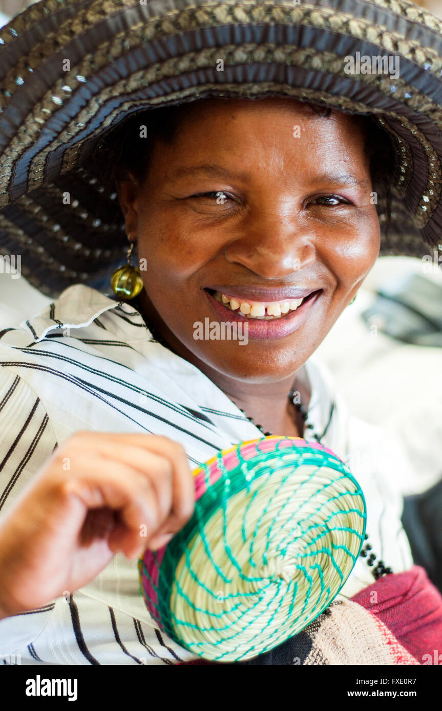 Lesotho woman hi-res stock photography and images - Alamy