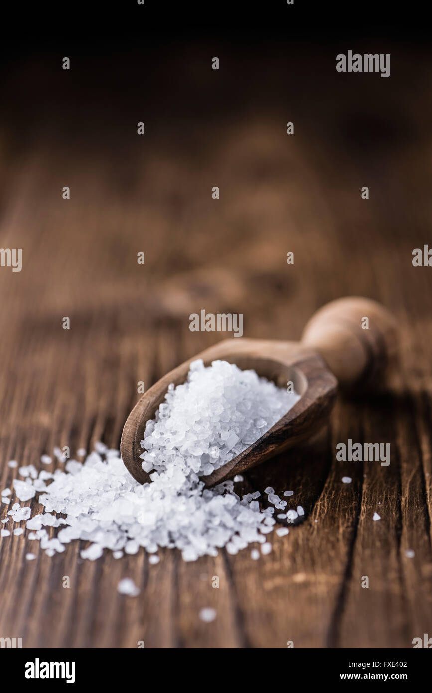 Coarse Salt (selective focus) as detailed closeup shot Stock Photo Alamy