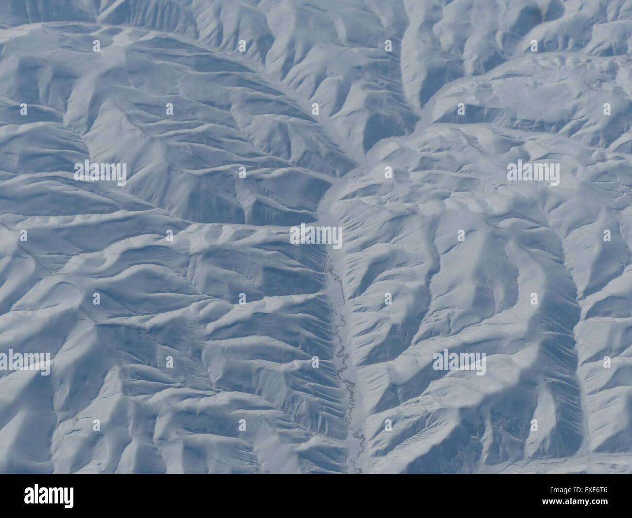 Zargos Mountains in southwestern Iran stretch 1000 miles all the way to Turkish border Stock Photo