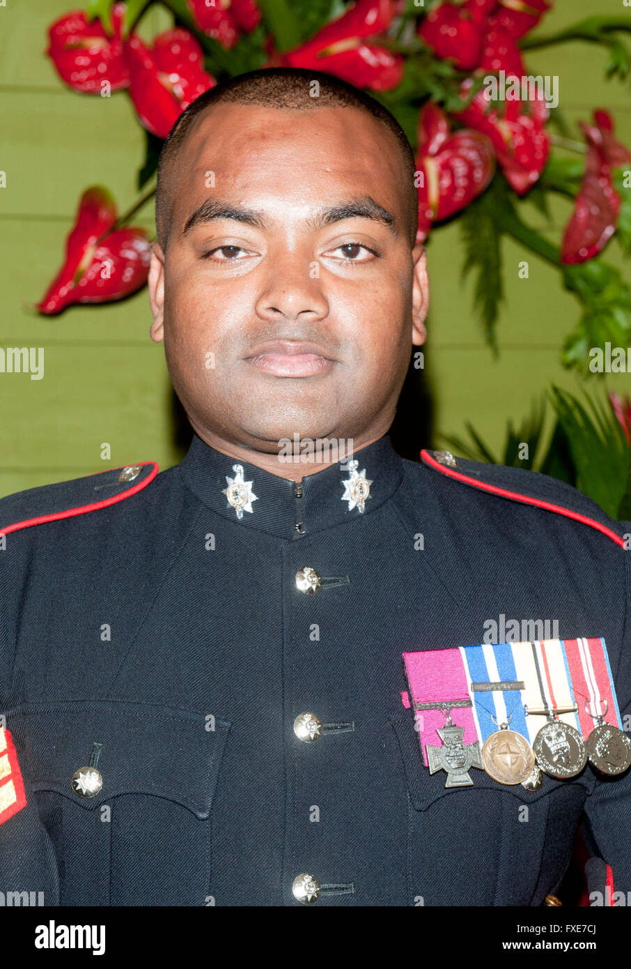 Johnson Beharry  at  the VIP preview day of The Chelsea Flower Show at The Royal Hospital Chelsea Stock Photo