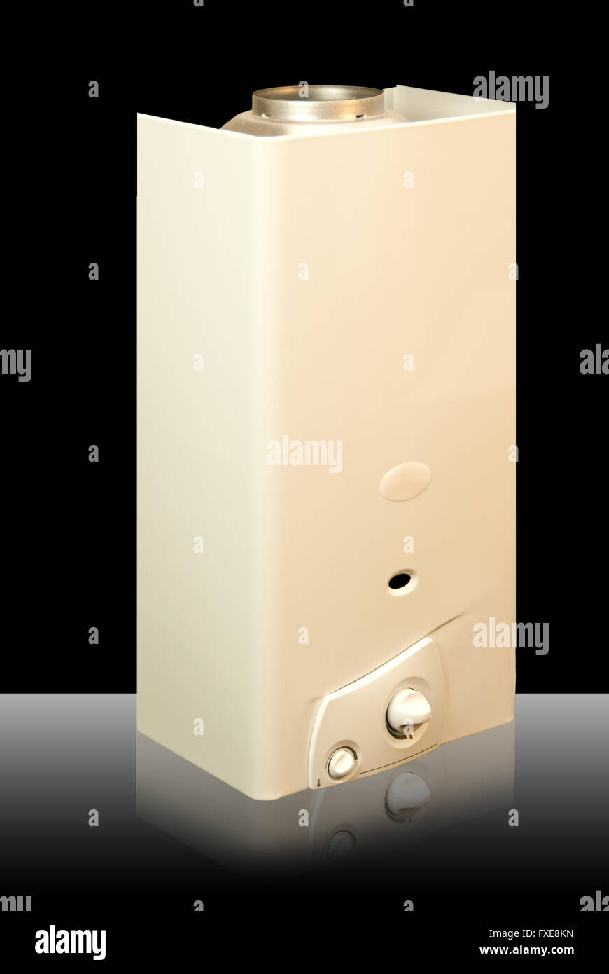 apparatus for heating water for domestic use Stock Photo Alamy