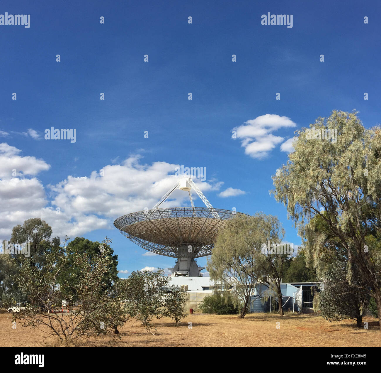 The radio telescope at Parkes in NSW commonly called 'The Dish' Stock