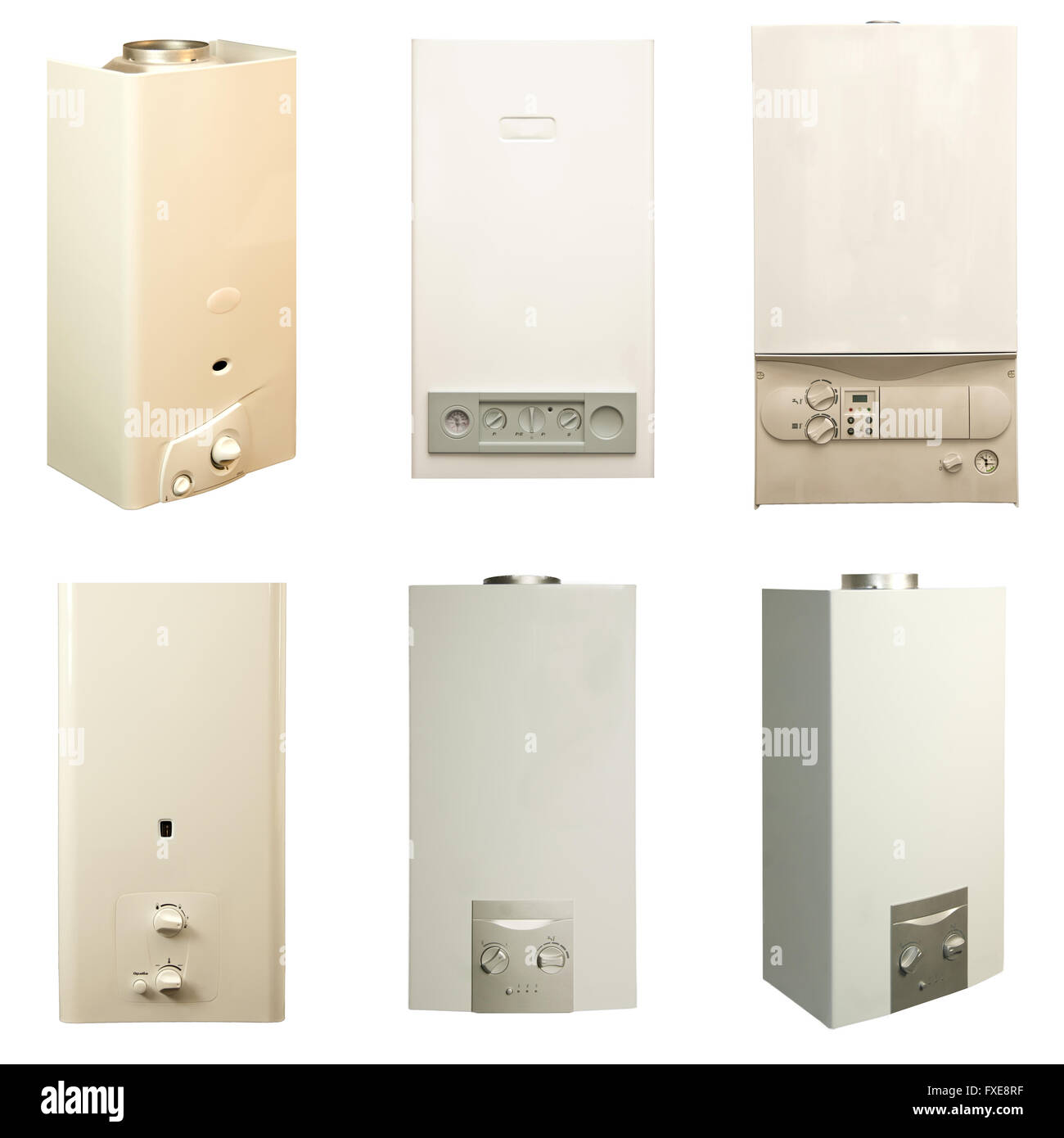 apparatus for heating water for domestic use Stock Photo Alamy