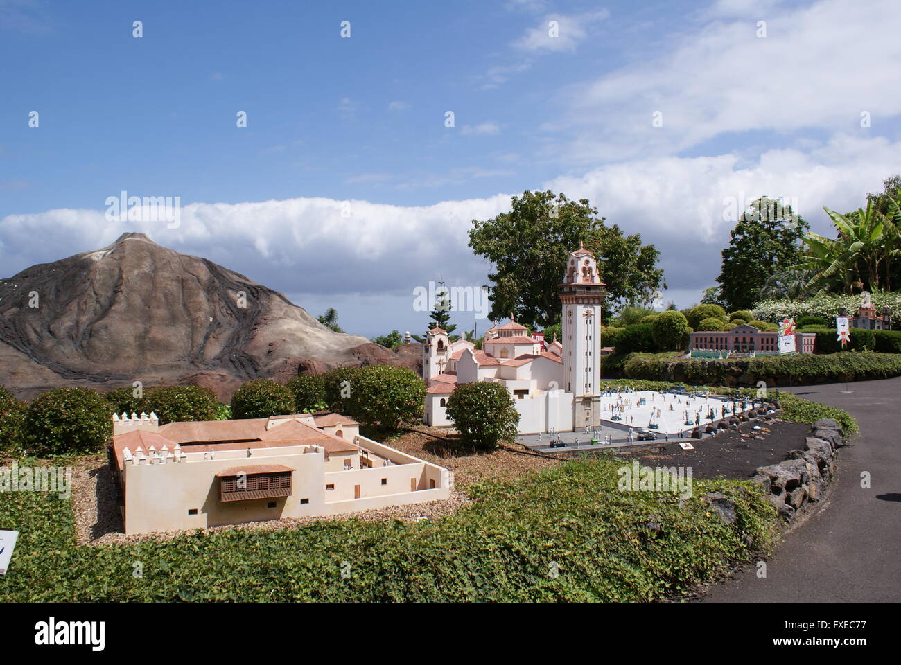 Copy in Pueblochico Park TENERIFE ISLAND, Canary Islands SPAIN Stock Photo
