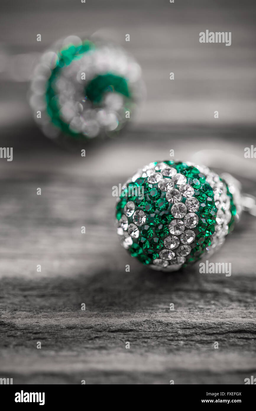 Swarovski earrings hi-res stock photography and images - Alamy