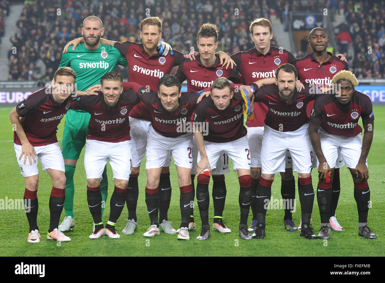 AC Sparta Praha team Stock Photo - Alamy