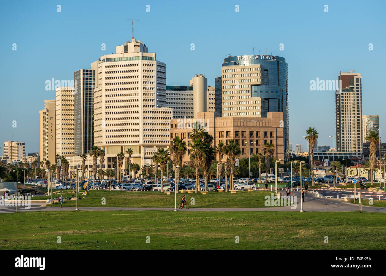 Beit Textil office and commerce buildings with Trade Tower, Textile