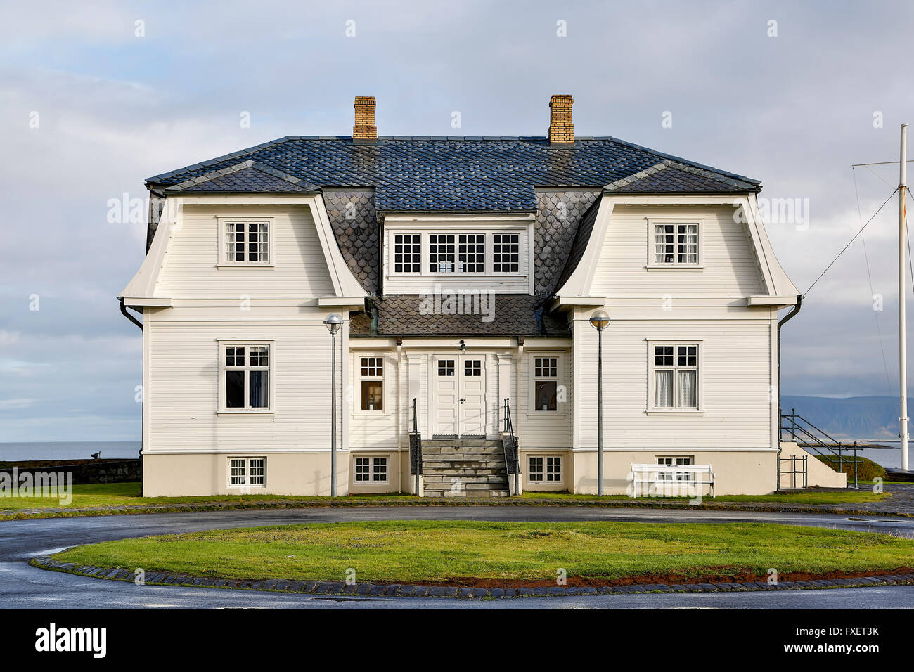 Historic Hofdi House, Reykjavik, Iceland Stock Photo Alamy