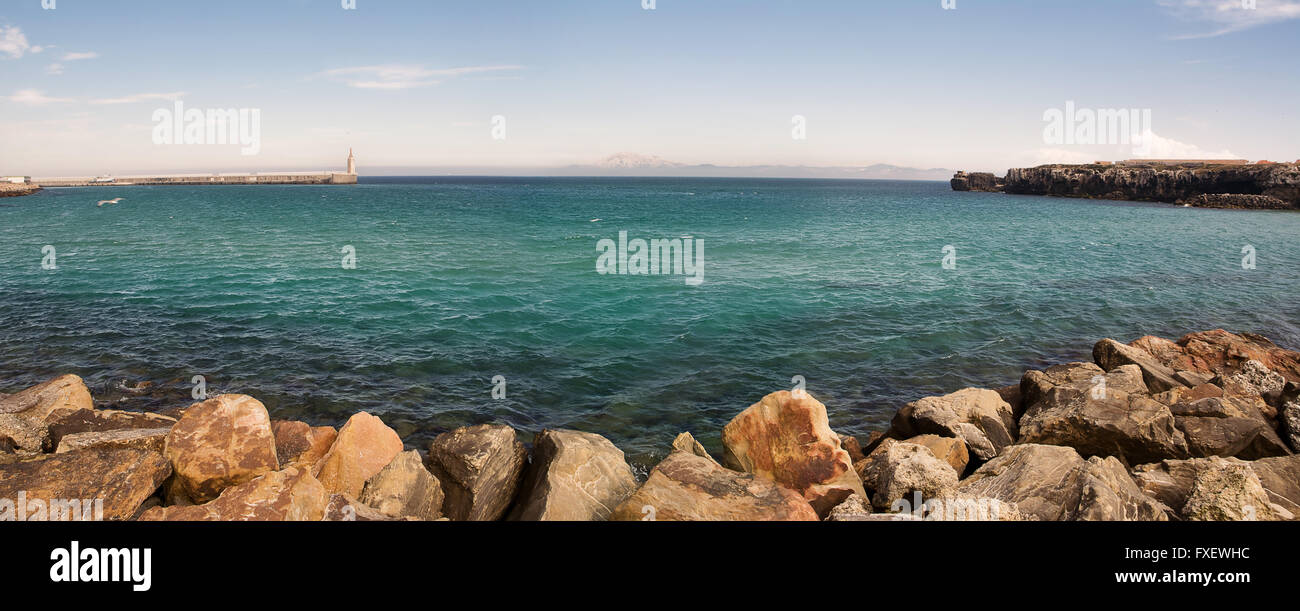 Port of Tarifa (Andalucia - Spain) Stock Photo