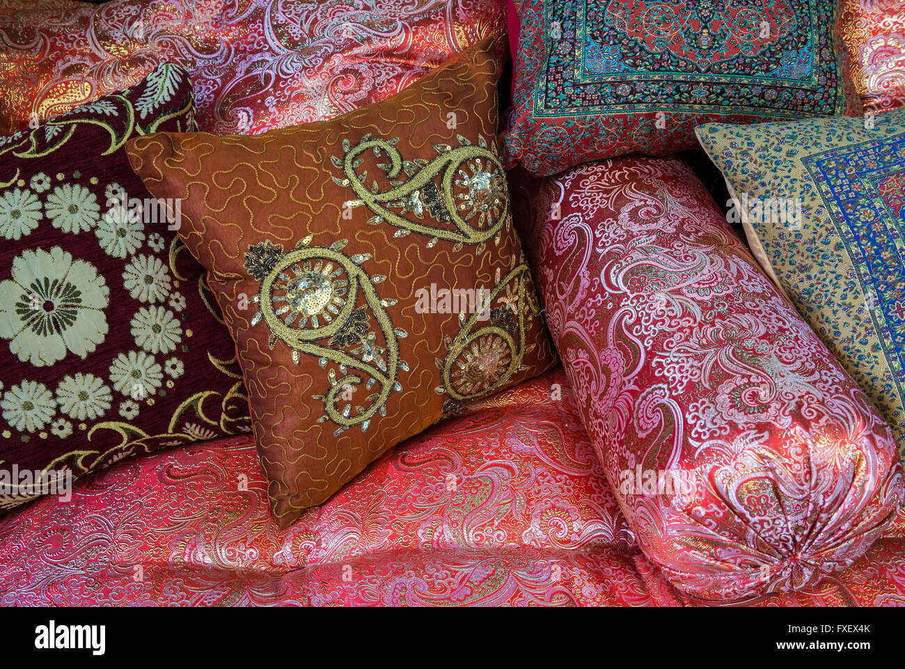 Pillows In Bilal Abu Khalaf Dealer Of Imported Orient Fabrics