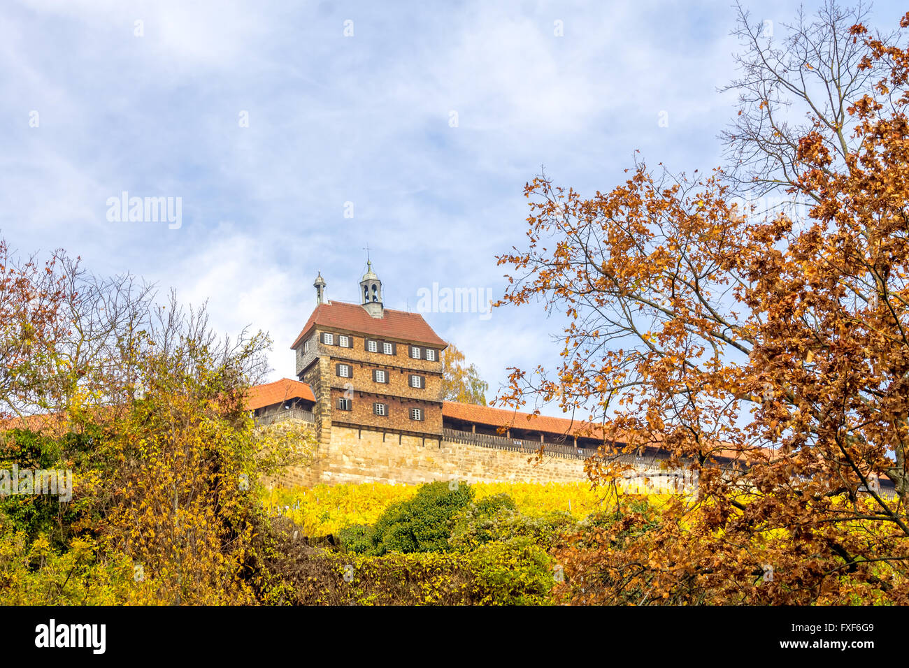 Burg, Esslingen am Neckar Stock Photo